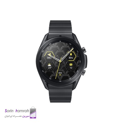 ساعت هوشمند سامسونگ مدل Galaxy Watch3 SM-R840 (45mm) با بدنه تیتانیوم